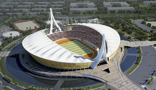 柬埔寨国家体育场膜结构工程