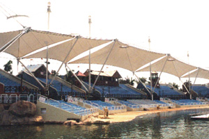 深圳欢乐谷二期水上看台