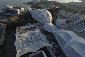 澳门渔人码头励骏大道膜结构工程