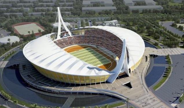 柬埔寨国家体育场膜结构工程